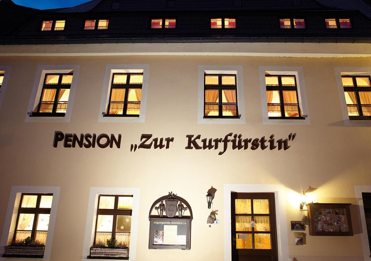 Pension Zur Kurfuerstin Wolkenstein Exterior foto